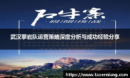 武汉攀岩队运营策略深度分析与成功经验分享